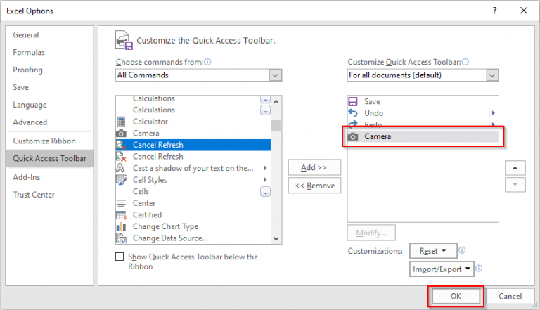 Using Camera Tool in Excel - An Amazing Tool - Excel Unlocked
