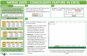 Consolidate Feature in Excel