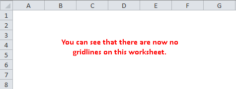 Excel Gridlines - Excel Unlocked