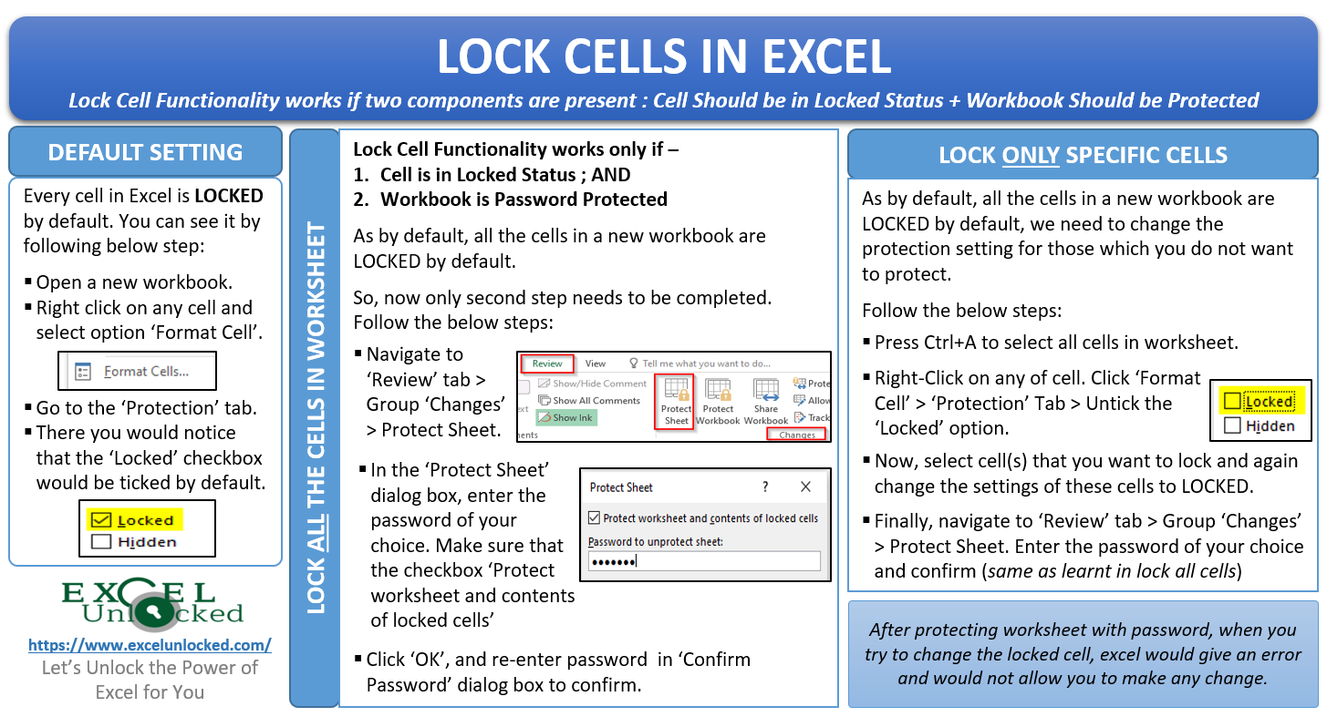 Lock Cells Excel Dollar Sign 6508