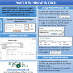 Watch Window in Excel