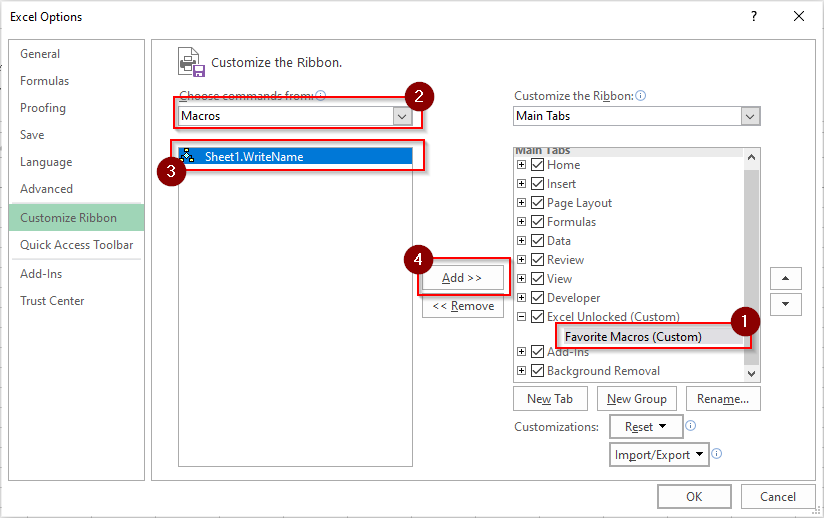 add-macro-to-quick-access-toolbar-and-ribbon-excel-unlocked