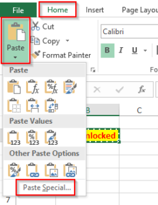 All About Paste Special Feature in Excel - Excel Unlocked