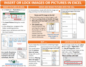 Insert and Lock Picture in Cell in Excel