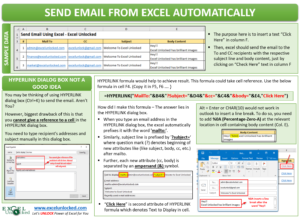 Send Email From Excel Automatically