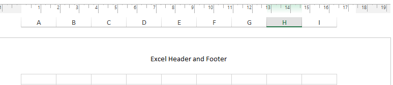 Headers on Sheet