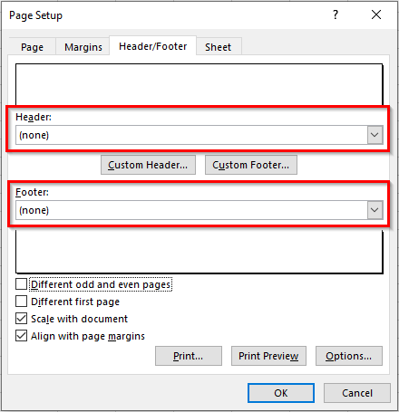 Excel Header And Footer Add Change Customize Excel Unlocked