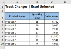 Track Changes in Excel - Enable, Use, and Disable - Excel Unlocked