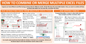 Combining Multiple Excel Files Using Power Query
