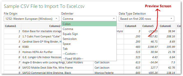 convert xls into csv