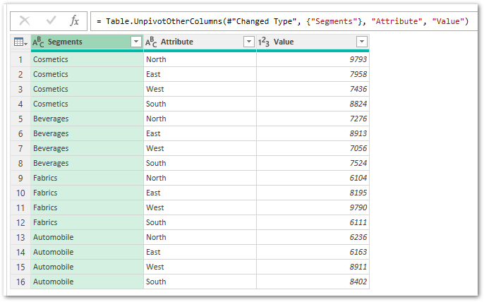 How To Unpivot Data In Excel Using Power Query Excel Unlocked 0394