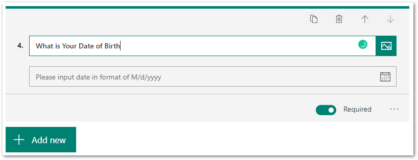 Date Question - Date of Birth