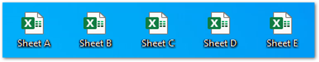 Split each excel worksheet into an excel file or workbook Result