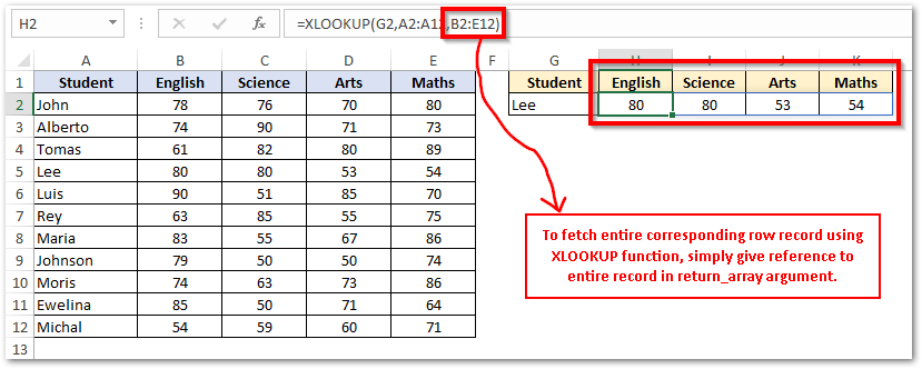 XLOOKUP Function in Excel - Advanced Lookup - Excel Unlocked