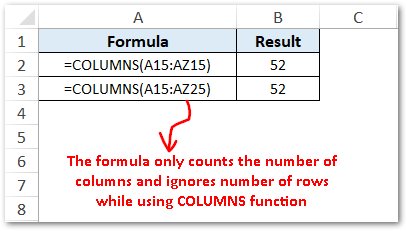 Ignore Row Reference in Counting