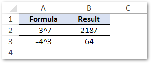 POWER Function in Excel - Find Raised to Power - Excel Unlocked