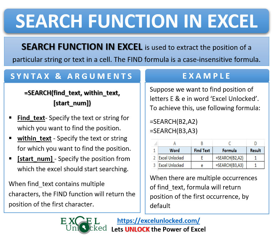 Excel Search String In Column Formula