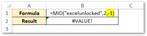 MID Function in Excel - Extract Text From Middle - Excel Unlocked