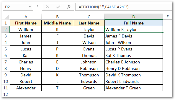 Excel textjoin не работает