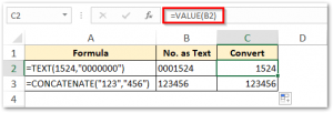 Excel VALUE Function - Convert Text To Value - Excel Unlocked