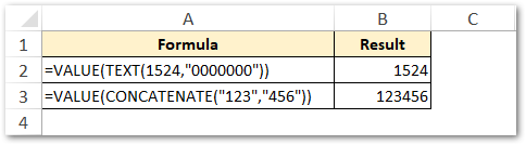 Excel VALUE Function - Convert Text To Value - Excel Unlocked