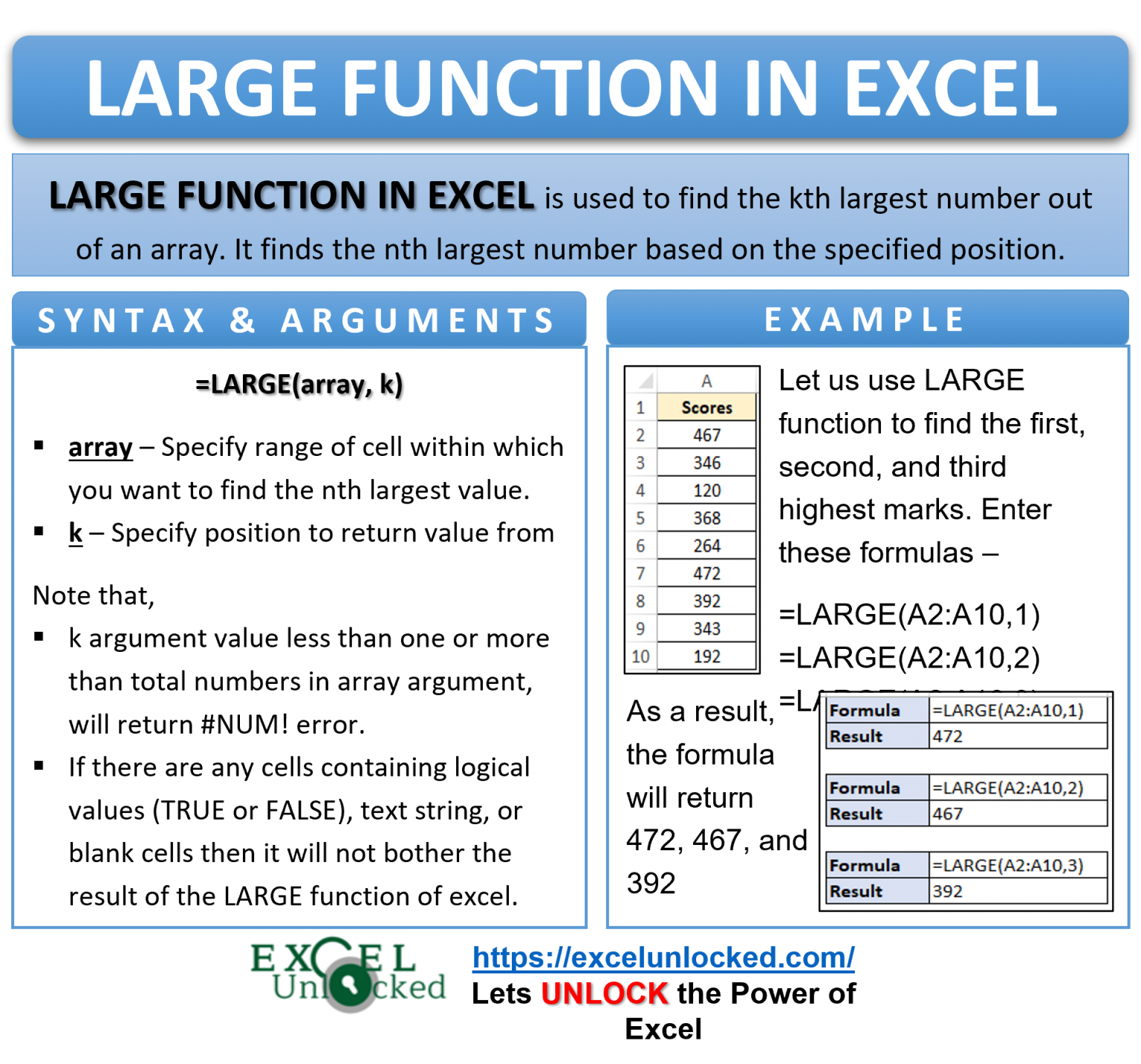 large-function-in-excel-finding-nth-largest-number