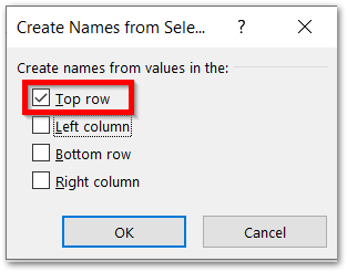 ISREF Function of Excel with INDIRECT Function creating named ranges