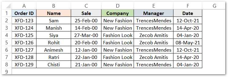 ISREF Function of Excel with INDIRECT Function raw data