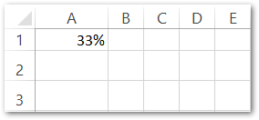 making a Waffle Chart in Excel step 2