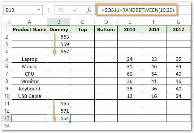 Stream Graph in Excel - Making, Usage, Formatting - Excel Unlocked