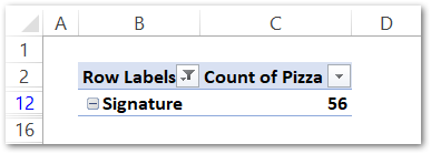 apply text filter to pivot table in excel step 3