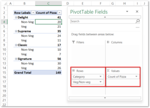 Text and Number Filter in Pivot Table in Excel - Excel Unlocked