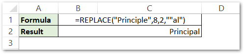 REPLACE Function in Excel - Replace Text String - Excel Unlocked