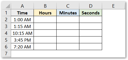 How To Convert Time Into Decimal Number - Excel Unlocked