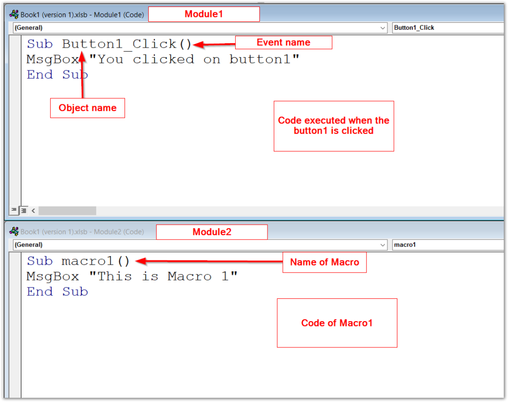 arrange the modules in code window in VBA editor