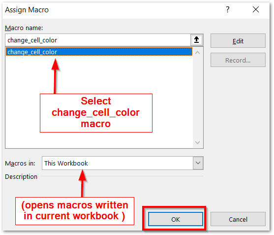 Assign Macro to Image and CheckBox - Excel Unlocked