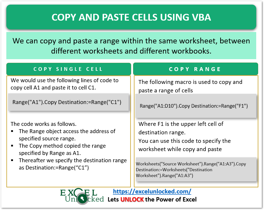 how-to-copy-and-paste-cells-using-vba-in-excel-excel-unlocked