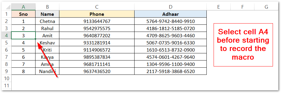 Relative Referencing In Excel Macro Example Excel Unlocked 6305