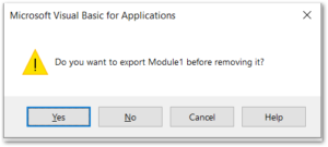 What is VBA Module? Types, Insert, Remove - Excel Unlocked