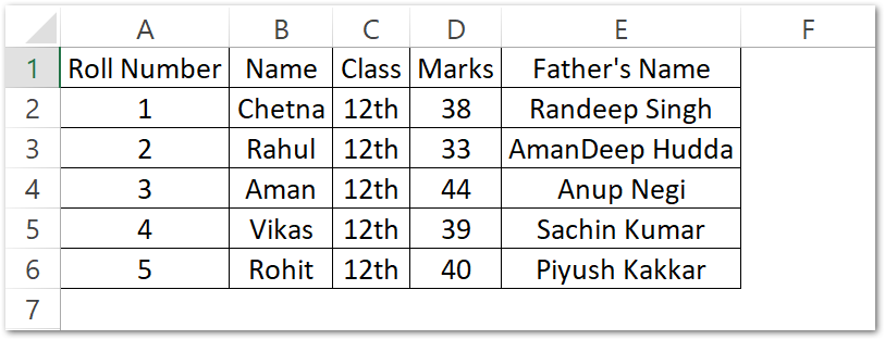 Example - Store Values from Table into an Array of User Defined Type