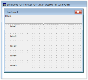 Employee Joining User Form - VBA Project Excel - Excel Unlocked