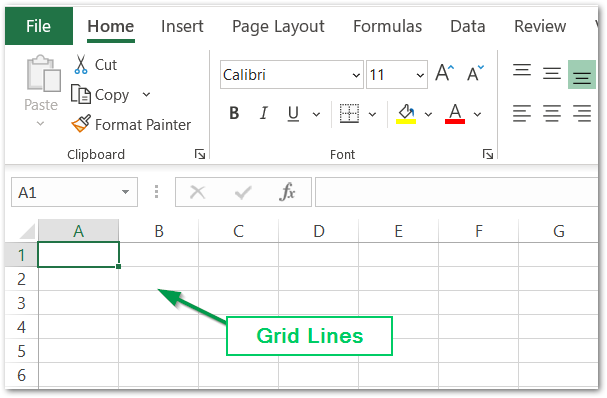 Hide Unhide Gridlines In Excel VBA Excel Unlocked